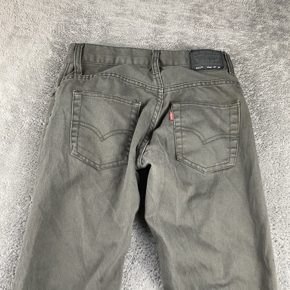 Levis 511 Slim Fit Jeans Boys Youth 14 Reg 27x27 Gray Low Rise - Picture 12 of 14